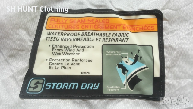 Columbia STORM DRY Waterproof Jacket размер XL за лов риболов туризъм яке водонепромокаемо - 2774, снимка 13 - Якета - 55270702