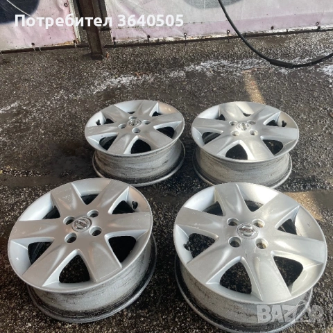 4/100/15 nissan micra, снимка 9 - Гуми и джанти - 54531114
