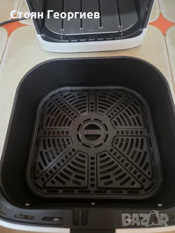 Чисто нов AIRFRYER Cosori Premium Air Fryer (модел CP158-AF) в бял цвят, с капацитет 5.5 литра 1700, снимка 3 - Фритюрници - 55424754