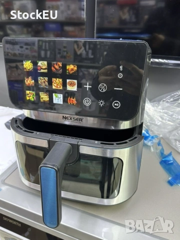 Аir fryer Еър фрайър Nexer 1600W 10л Фритюрник с горещ въздух, снимка 3 - Фритюрници - 54765906