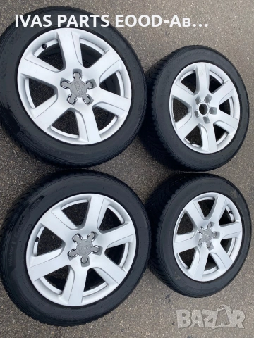 Джанти 17”/5х112 със зимни гуми 225/50/17,Audi A6