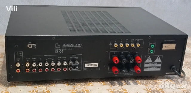 Luxman A-384, снимка 6 - Ресийвъри, усилватели, смесителни пултове - 54990798