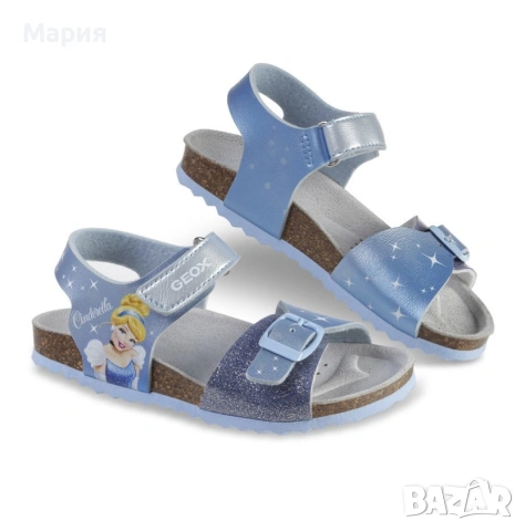 Олекотени анатомични сандали GEOX Cinderella, снимка 10 - Детски сандали и чехли - 55250307