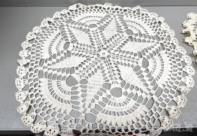 Карета плетени на 1 кука φ40 см. -ръчна изработка, снимка 2 - Декорация за дома - 54079532