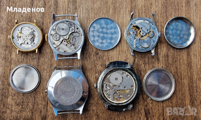 Съветски часовници за части . junghans ., снимка 2 - Мъжки - 53971812