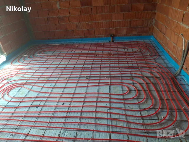 Полагане на водно подово отопление, снимка 2 - Монтажи - 54033545