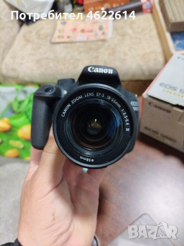 ЦИФРОВ ОГЛЕДЛНО - РЕФЛЕКСЕН ФОТОАПАРАТ Canon - 1200 , снимка 4 - Фотоапарати - 54462011