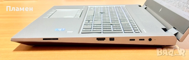 Core i7-11850H / 64GB RAM / RTX A5000 - 16GB / 1TB SSD / HP ZBook Fury 17 G8 / 17.3 FHD IPS 400nits , снимка 6 - Лаптопи за работа - 54910664