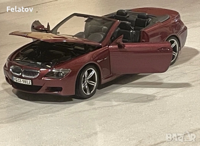BMW M6 E64 Kyosho 1:18, снимка 3 - Колекции - 54442499