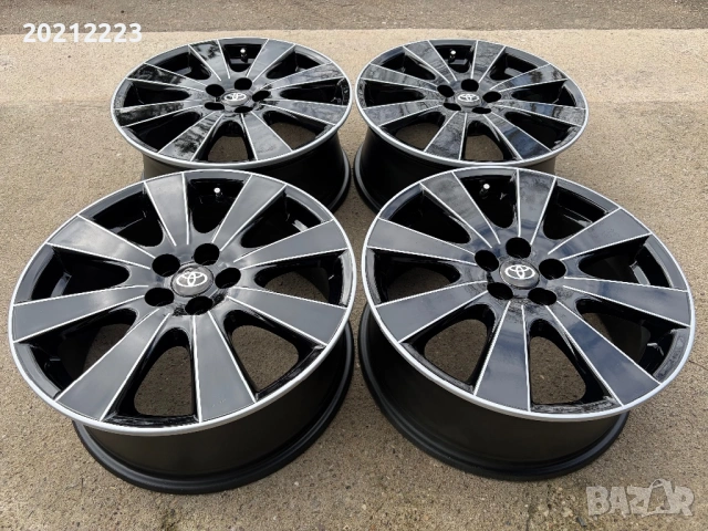 4 броя алуминиеви джанти за Toyota Avensis,Toyota Prius  17, снимка 5 - Гуми и джанти - 54042183