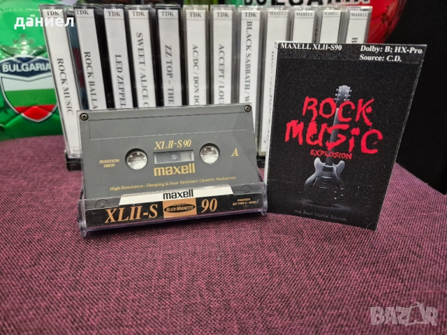 Хубави аудио касети TDK и MAXEL с готина рок музика + подарък, снимка 14 - Аудио касети - 54080518