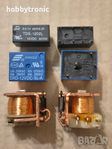 Релета 12V РКМК 1-12, TDS1202L, SRD-12VDC-SL-A