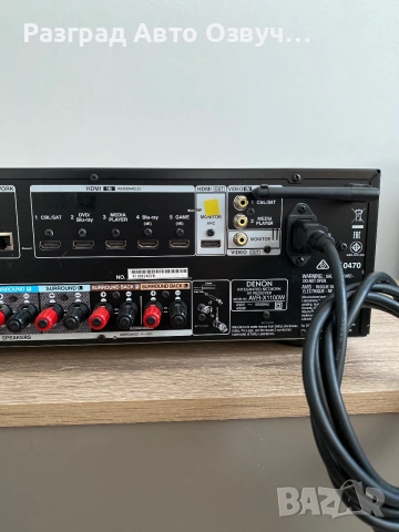 DENON AVR-X1100W- 7X120W- 4K USB WiFi Bluetooth hdmi усилвател ресивър, снимка 12 - Ресийвъри, усилватели, смесителни пултове - 55003352