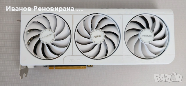 Видео карта Asus Prime RX 9070 XT White Edition 16GB GDDR6 AMD Radeon, снимка 4 - Видеокарти - 54884106