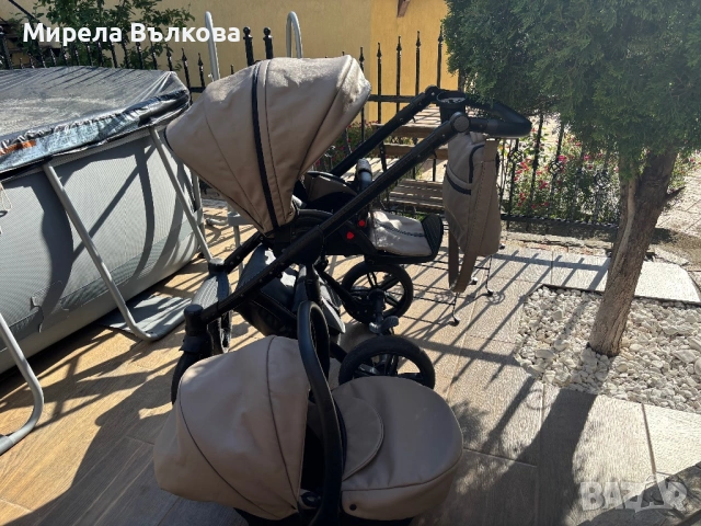 Бебешка количка Dada Paradiso, снимка 3 - Детски колички - 54745613
