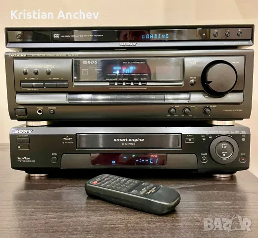 Sony SLV-E830VC1 VHS видеорекордер, снимка 6 - Плейъри, домашно кино, прожектори - 55702923