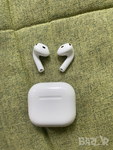 Безжични слушалки Apple AirPods 4 ANC + гаранция, снимка 2 - Слушалки, hands-free - 54894393