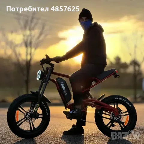 Електрическо колело Hidoes B6, снимка 6 - Велосипеди - 55436340