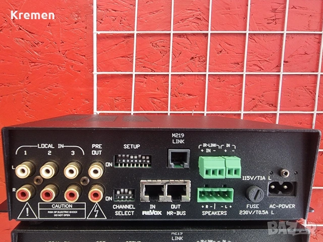 Усилвател REVOX M 219 Rom Amplifier, снимка 2 - Ресийвъри, усилватели, смесителни пултове - 54630845