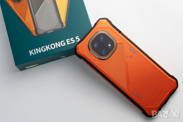 Cubot KingKong ES 5 - 6.88", 8-ядрен, 8GB+8GB/128GB, 7000mAh, 64MP, защита IP68/IP69K/MIL-STD810, снимка 5 - Други - 54986835