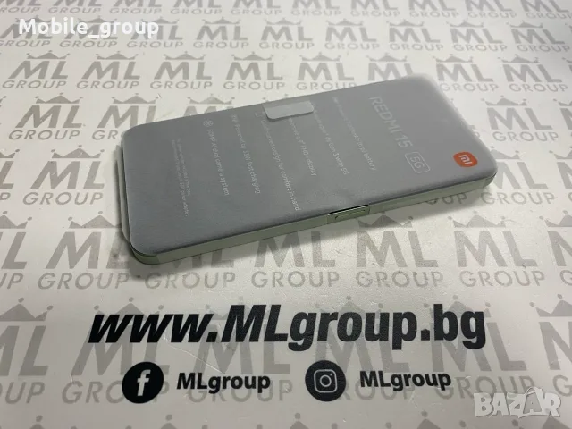 #MLgroup предлага Xiaomi Redmi 15 5G 128GB/ 4GB RAM Green, нов., снимка 3 - Xiaomi - 55622138