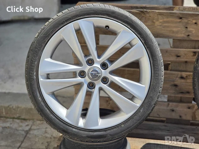 5х110 18 Opel Astra Meriva Zafira Опел Астра Мерива Зафира, снимка 3 - Гуми и джанти - 54874501
