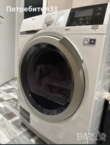сушилня AEG 8 series, 8кг А++/термопомпа, снимка 3 - Сушилни - 55591815