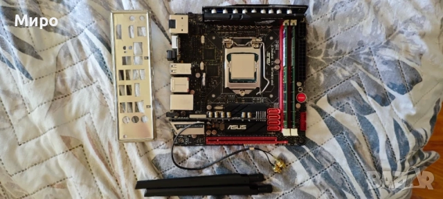 Геймърски комплект Mini-ITX, Asus ROG, I7-4770K, 16 Gb, снимка 2 - Геймърски - 55511709