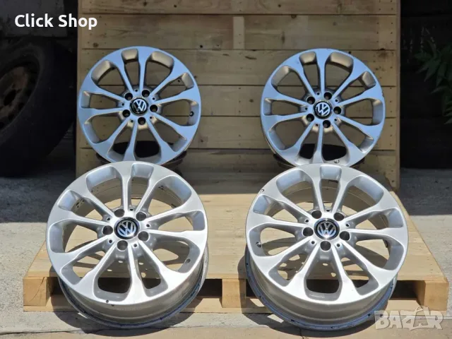 5х112 17 Цола Джанти VW Golf 5 Passat Volkswagen 5x112, снимка 4 - Гуми и джанти - 55607411