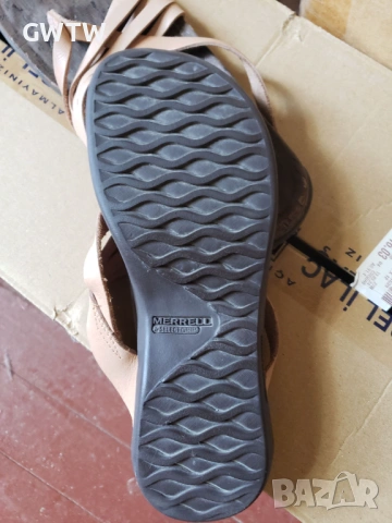 Merrell Redwood District Mahana Sandals чехли естествена кожа, снимка 7 - Чехли - 54809133