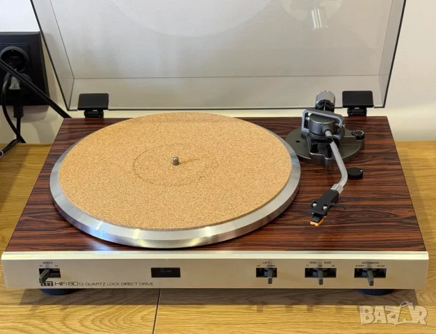 Топ модел грамофон ITT HiFi 8013 Quartz Lock Direct Drive – Рядък винтидж звяр!, снимка 7 - Грамофони - 55424603