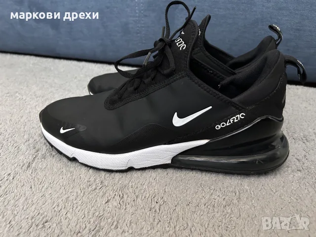 Nike Air Max 270 Golf Shoes 'Black White' Men's Multi sizes 44, снимка 2 - Маратонки - 55470715