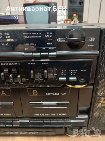 „МАСИВНА 90s SURROUND SOUND SYSTEM – MASTER SRR 9149“ 🔥, снимка 11 - Антикварни и старинни предмети - 54480703