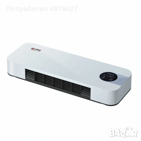 Модерна стенна печка с LED дисплей и таймер, снимка 8 - Отоплителни печки - 55241627