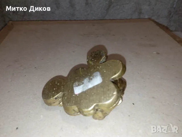 Жаба от смола за късмет и пари  като нова, снимка 6 - Декорация за дома - 55413310