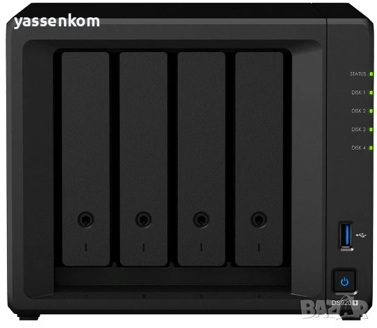 NAS устройство Synology DS920+, снимка 2 - Друга електроника - 54503954