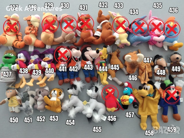 McDonalds Toys / Макдоналдс Играчки от 90те Винтидж Колекционерски, снимка 10 - Колекции - 46745216