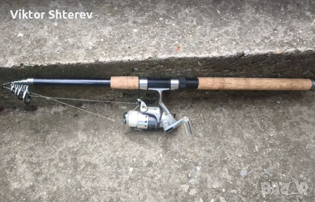 Okuma Avenger + телескопична въдица – идеален комплект за спининг / пъстърва / щука , снимка 3 - Въдици - 55539808