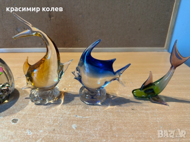 7 броя фигури "MURANO", снимка 2 - Колекции - 54706511