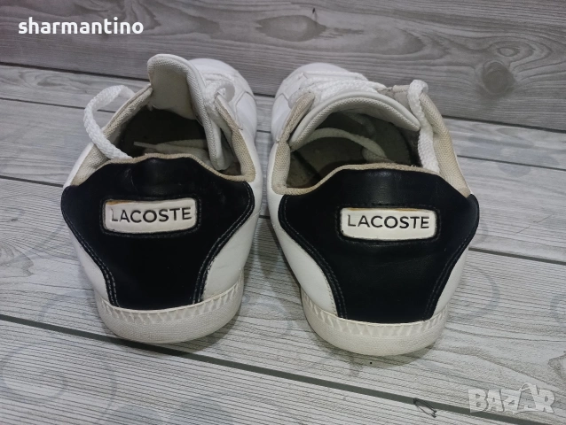 Lacoste N 42 Unisex кожени, снимка 2 - Маратонки - 54477100