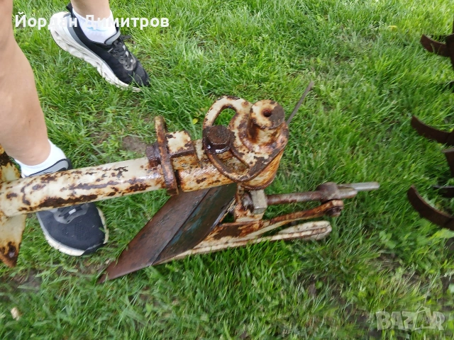 ЗАВОДСКИ ПЛУГ ЗА МОТОБЛОК, снимка 2 - Селскостопанска техника - 54525360