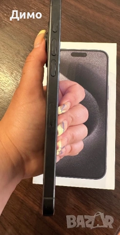iPhone 15 Pro Max, 256GB, Black Titanium, снимка 5 - Apple iPhone - 54948443