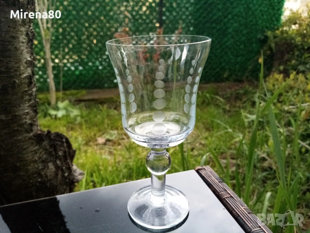 Кристален сервиз за вино, снимка 2 - Сервизи - 54168841