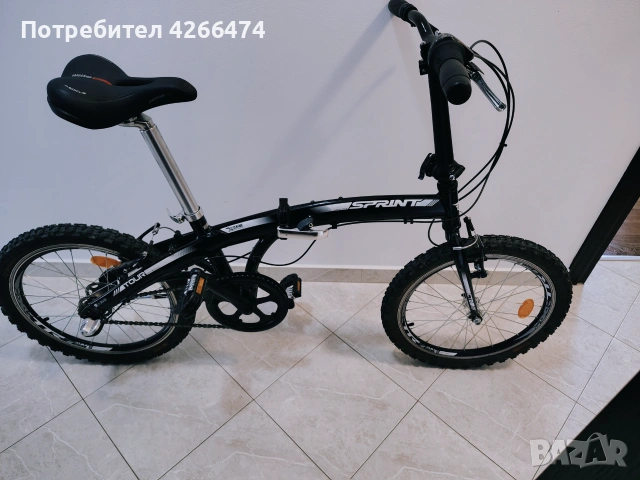 Сгъваем градски велосипед SPRINT, снимка 10 - Велосипеди - 55174190