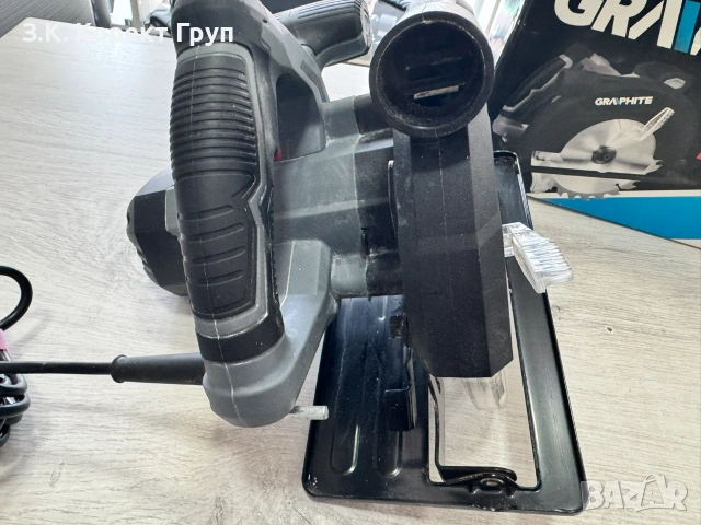 Циркуляр Graphite 58G489 1200W 185mm 29.2x25.2x18.6cm, снимка 6 - Триони и циркуляри - 55282829