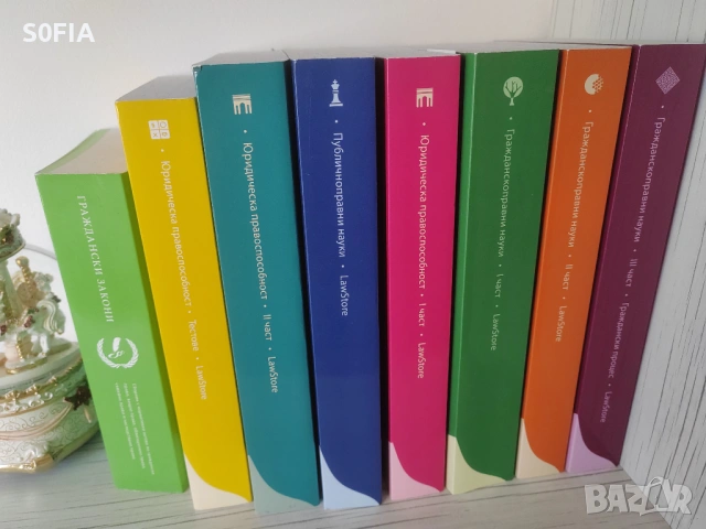 Почти всички закони и книги за подготовка за изпит за юридическа правоспособност и държавни изпити, снимка 4 - Специализирана литература - 54453351