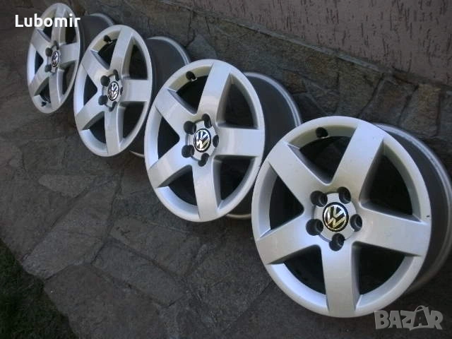 15 цола 5 х 100 мм 4 бр лети джанти - STM Germany ! - VW,Audi,Seat,Skoda !, снимка 4 - Гуми и джанти - 54543715