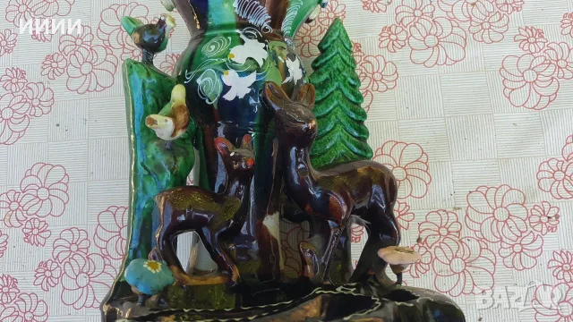 Порцеланова фигурална ваза , снимка 2 - Антикварни и старинни предмети - 55504957