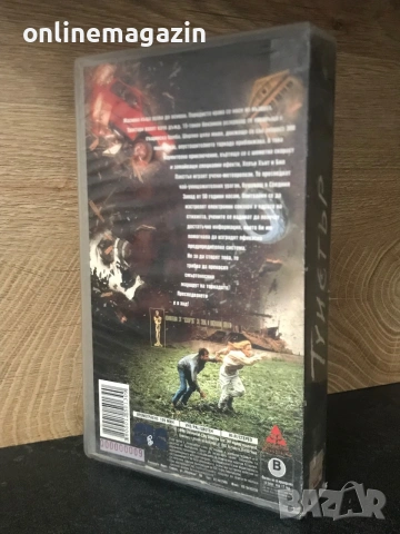 Видеокасета “ Туистър - тъмната страна на природата “ VHS, снимка 2 - Други жанрове - 55245364