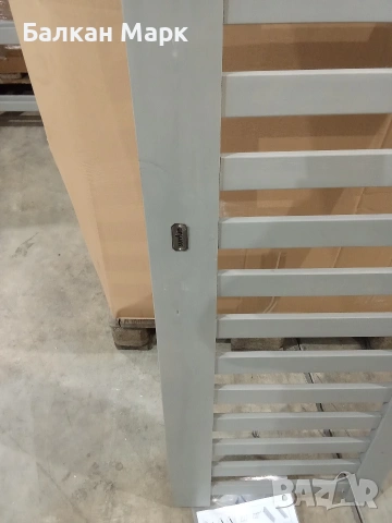 Дървена градинска пейка с масичка (150х50) – Внос от Германия, снимка 9 - Градински мебели, декорация  - 54029729